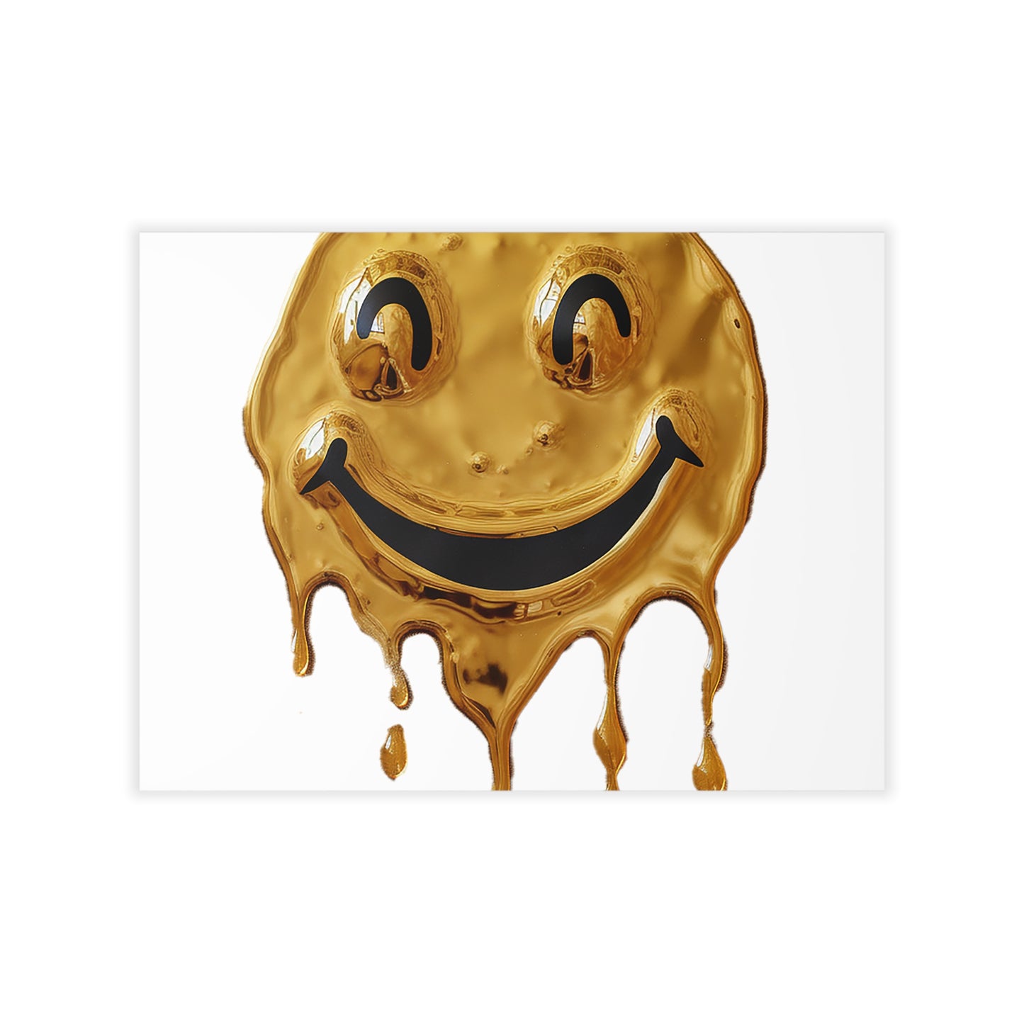 Meltdown Smiley Wall Decal