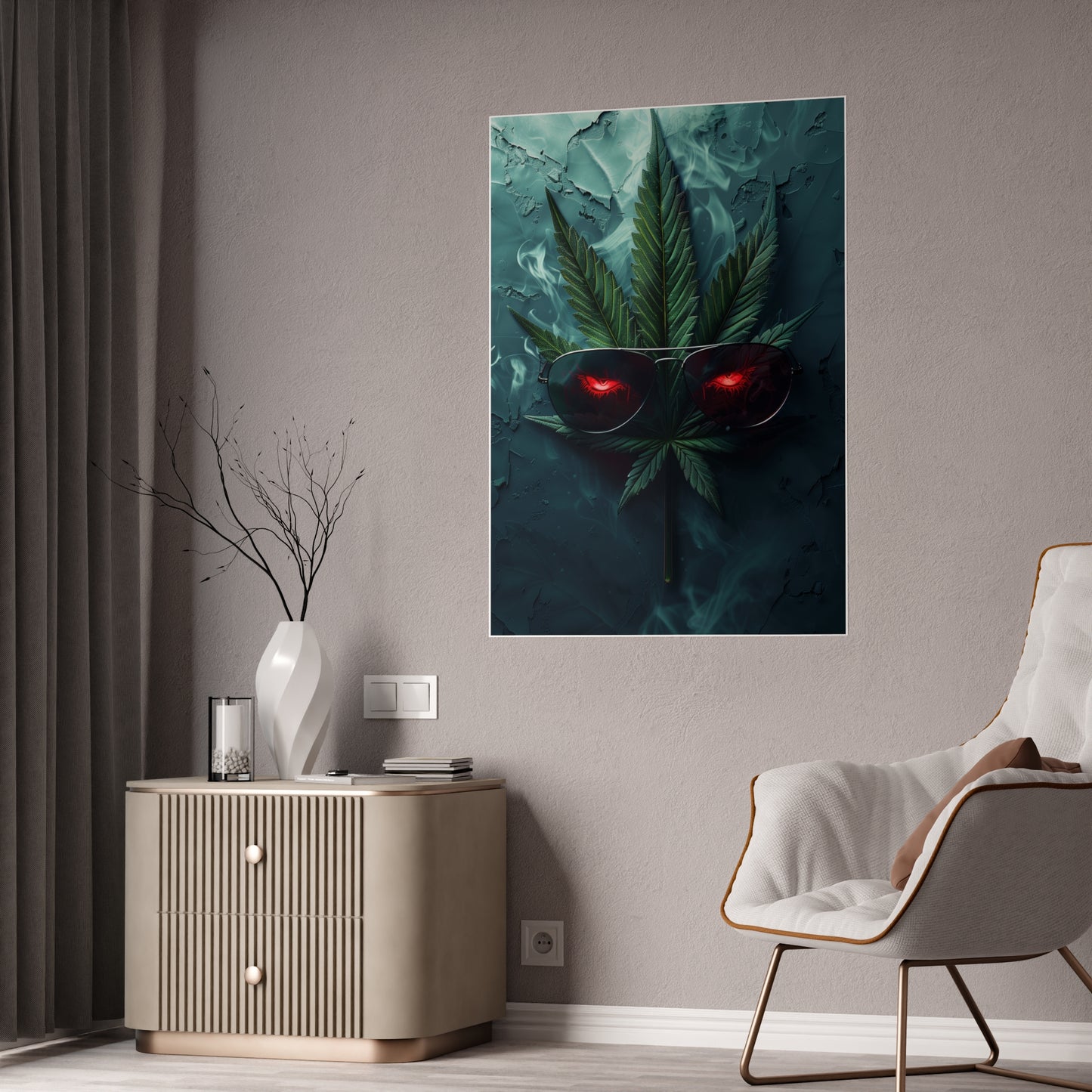 Ganja Guardian Gloss Poster
