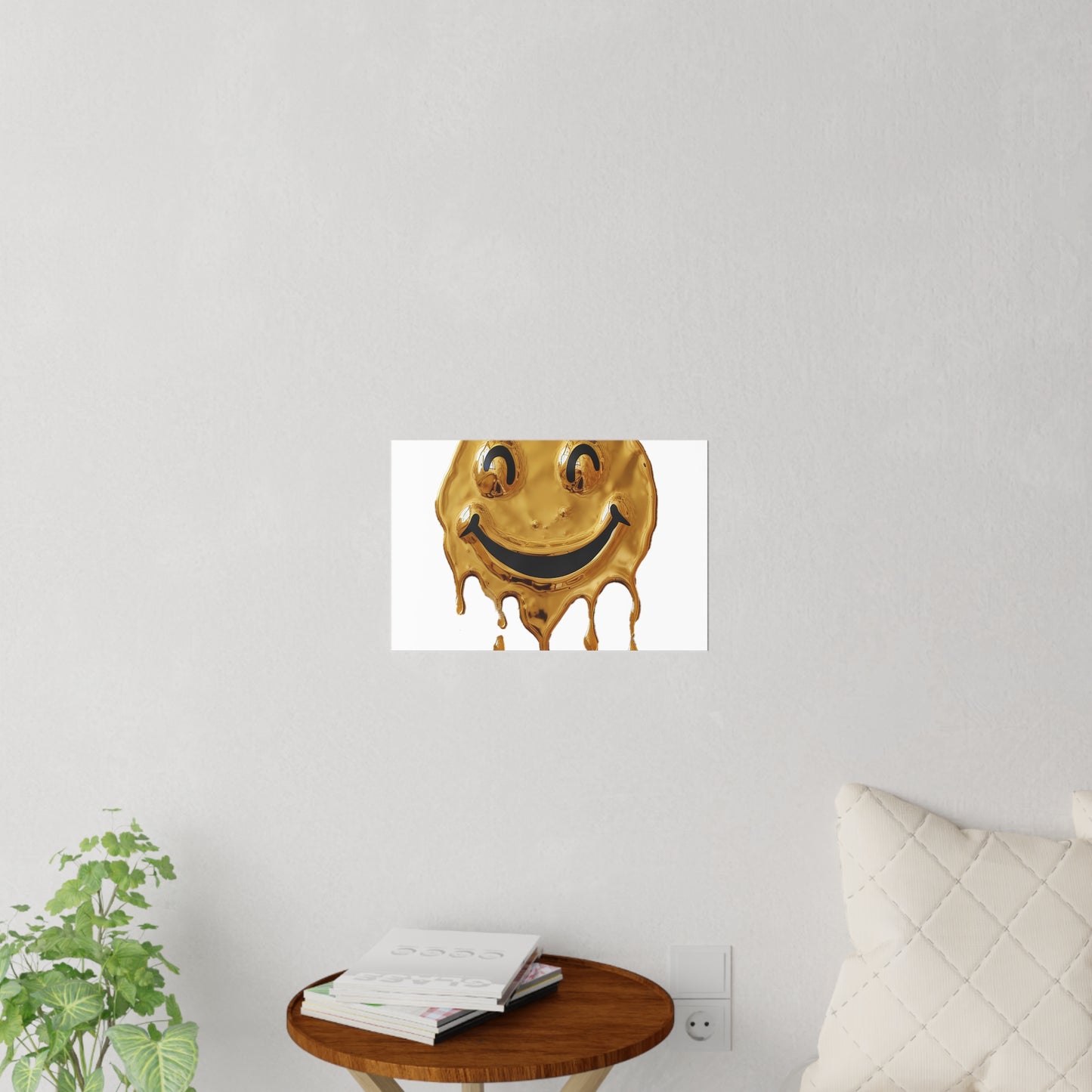 Meltdown Smiley Wall Decal