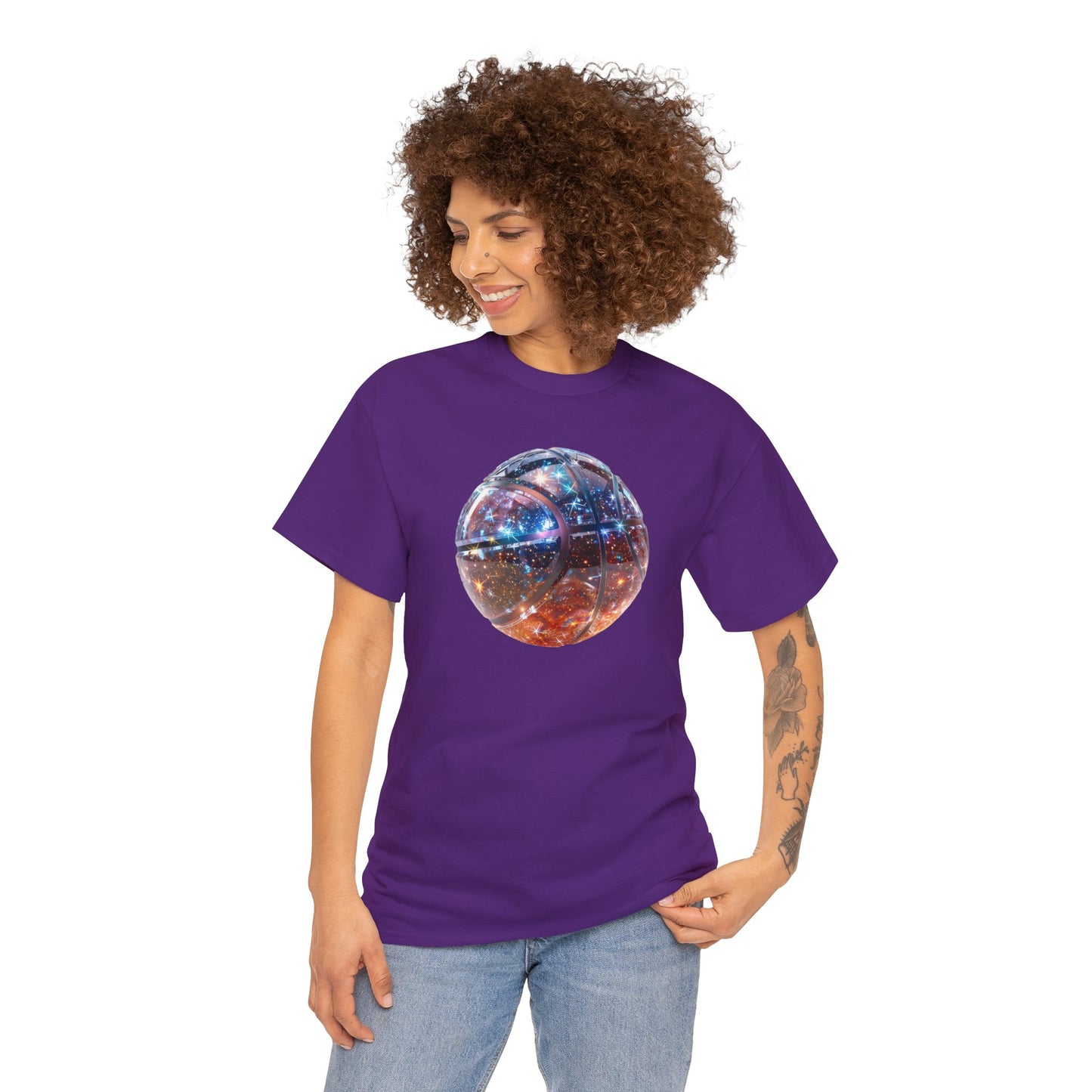 Galactic Diamond Hoops Tee
