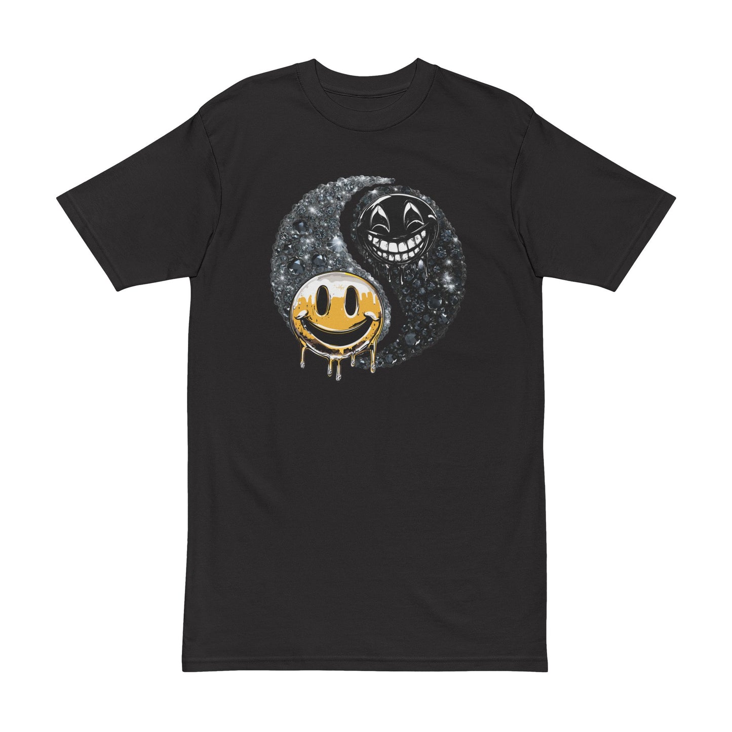 Diamond Smiles Yin-Yang Tee