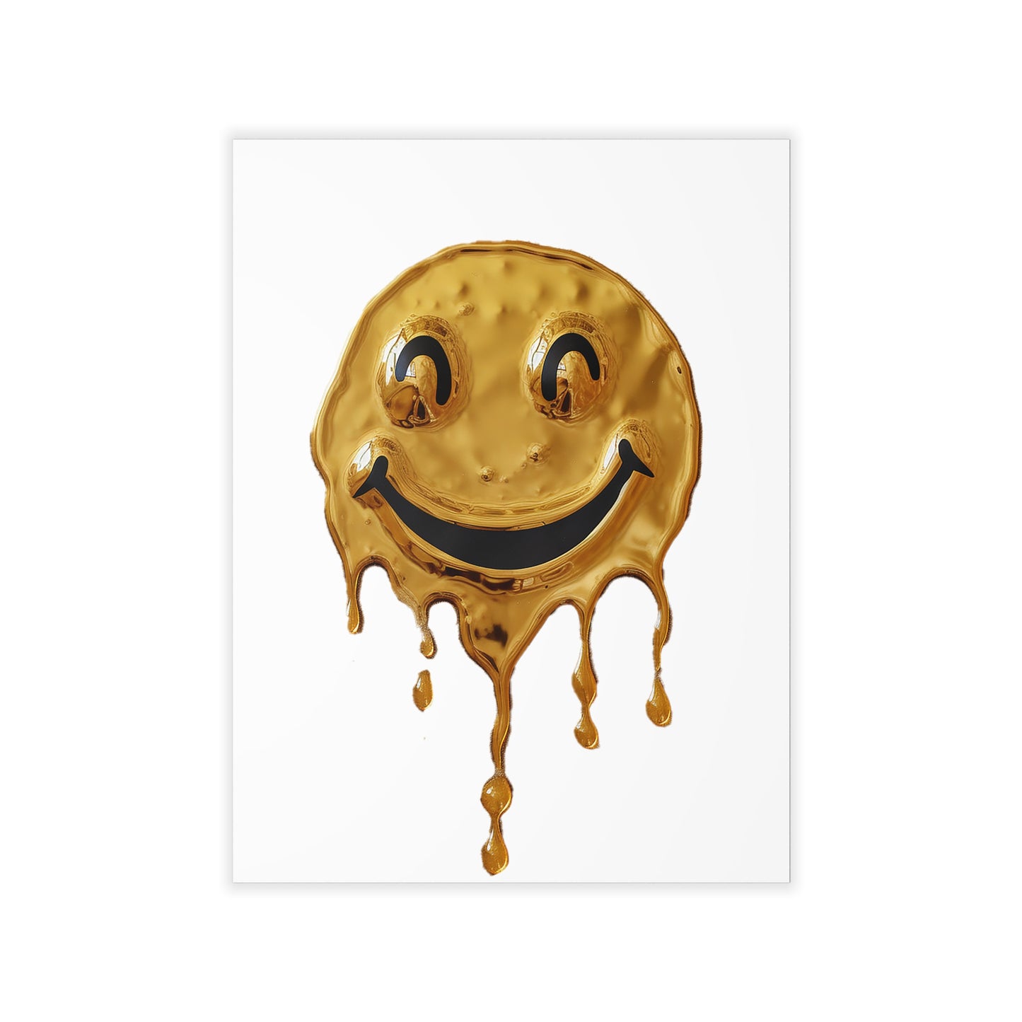 Meltdown Smiley Wall Decal