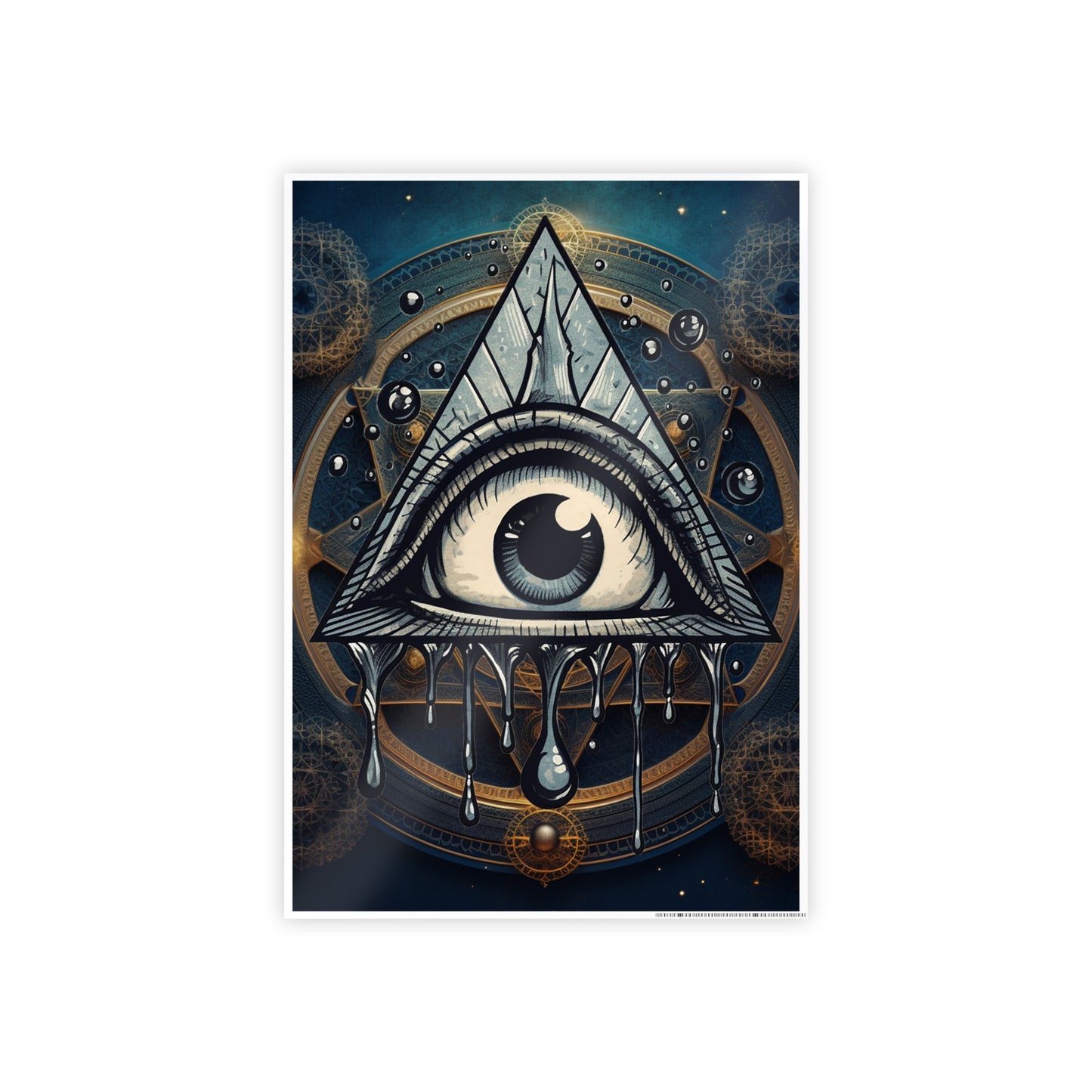 All-Seeing Eye Gloss Poster