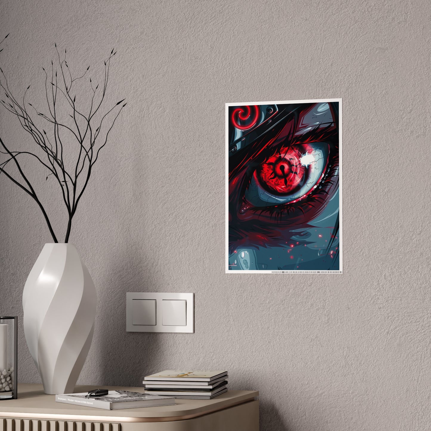 Evil Ninja Eye Gloss Poster