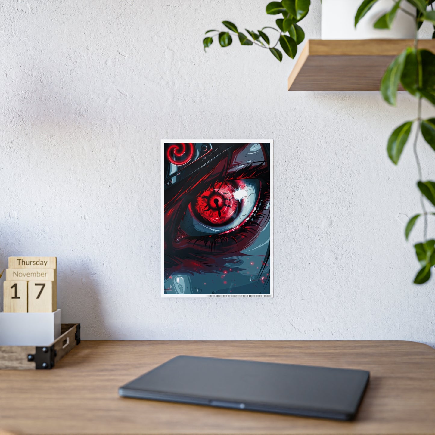 Evil Ninja Eye Gloss Poster