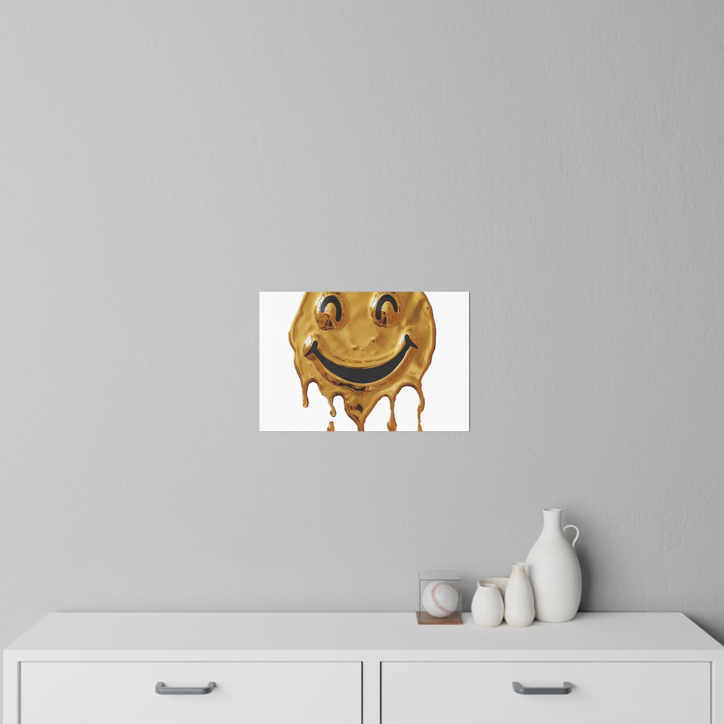 Meltdown Smiley Wall Decal
