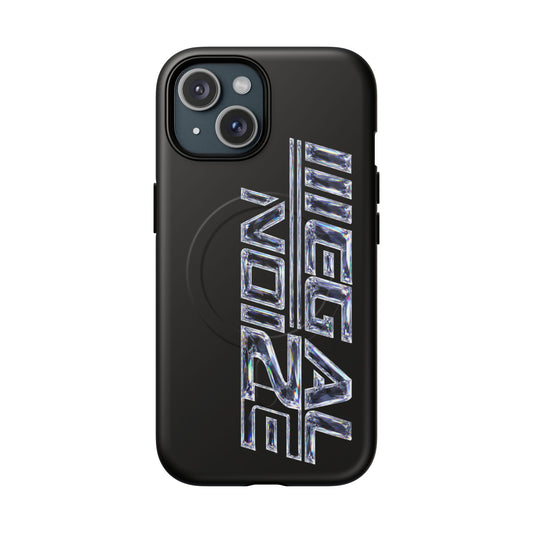 Illegal NoiZe Black Diamond Tough Magnetic iPhone Case