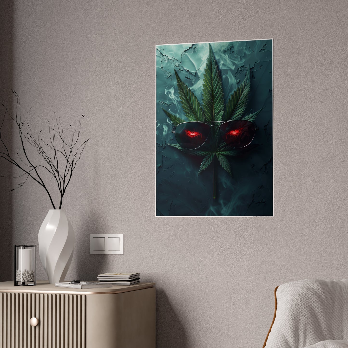 Ganja Guardian Gloss Poster