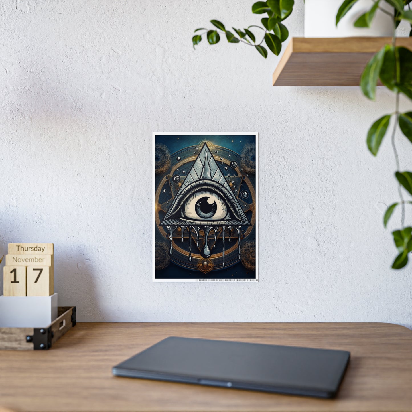 All-Seeing Eye Gloss Poster