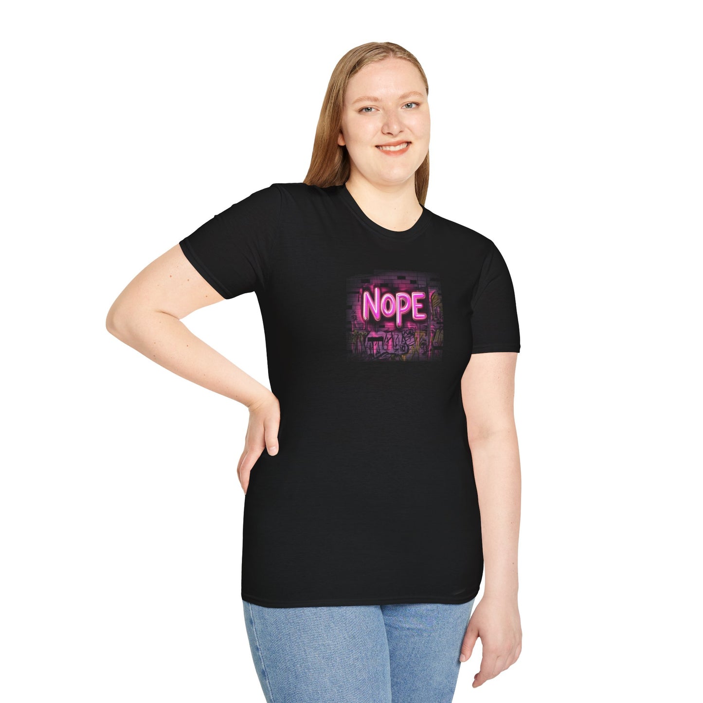 'Neon NOPE' Tee