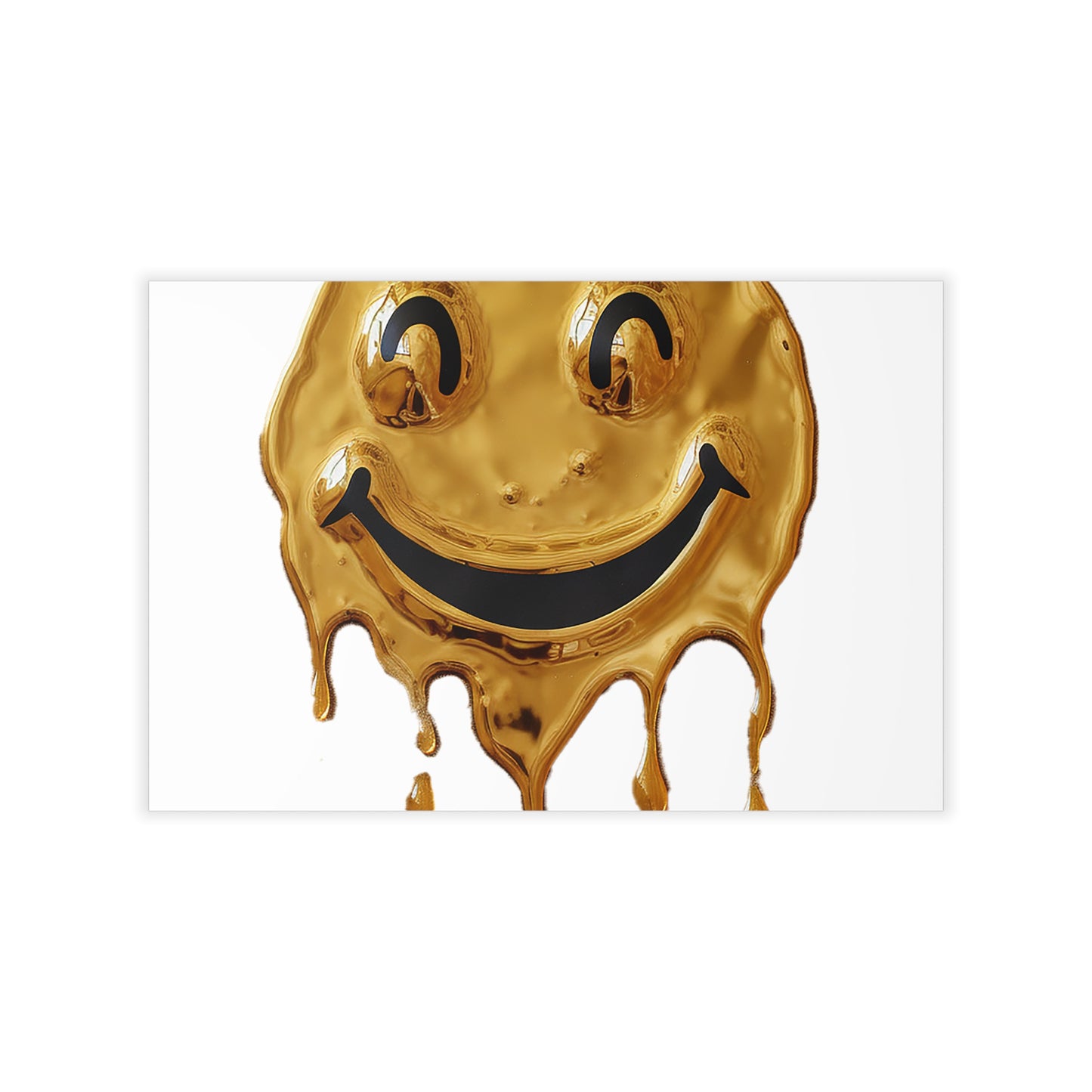 Meltdown Smiley Wall Decal