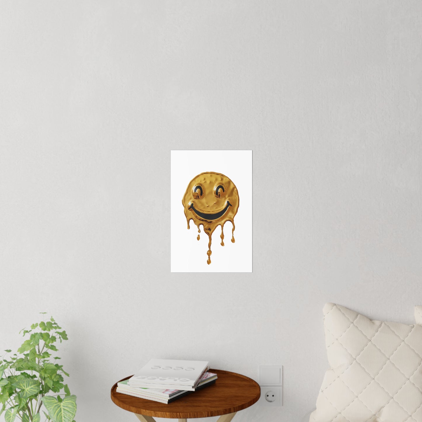 Meltdown Smiley Wall Decal
