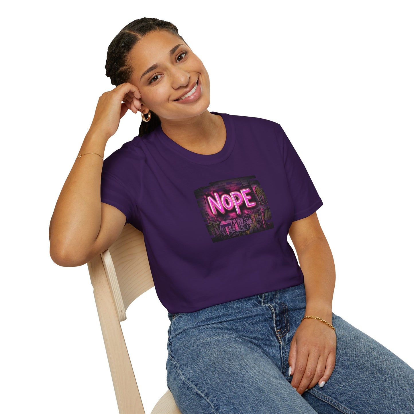 'Neon NOPE' Tee