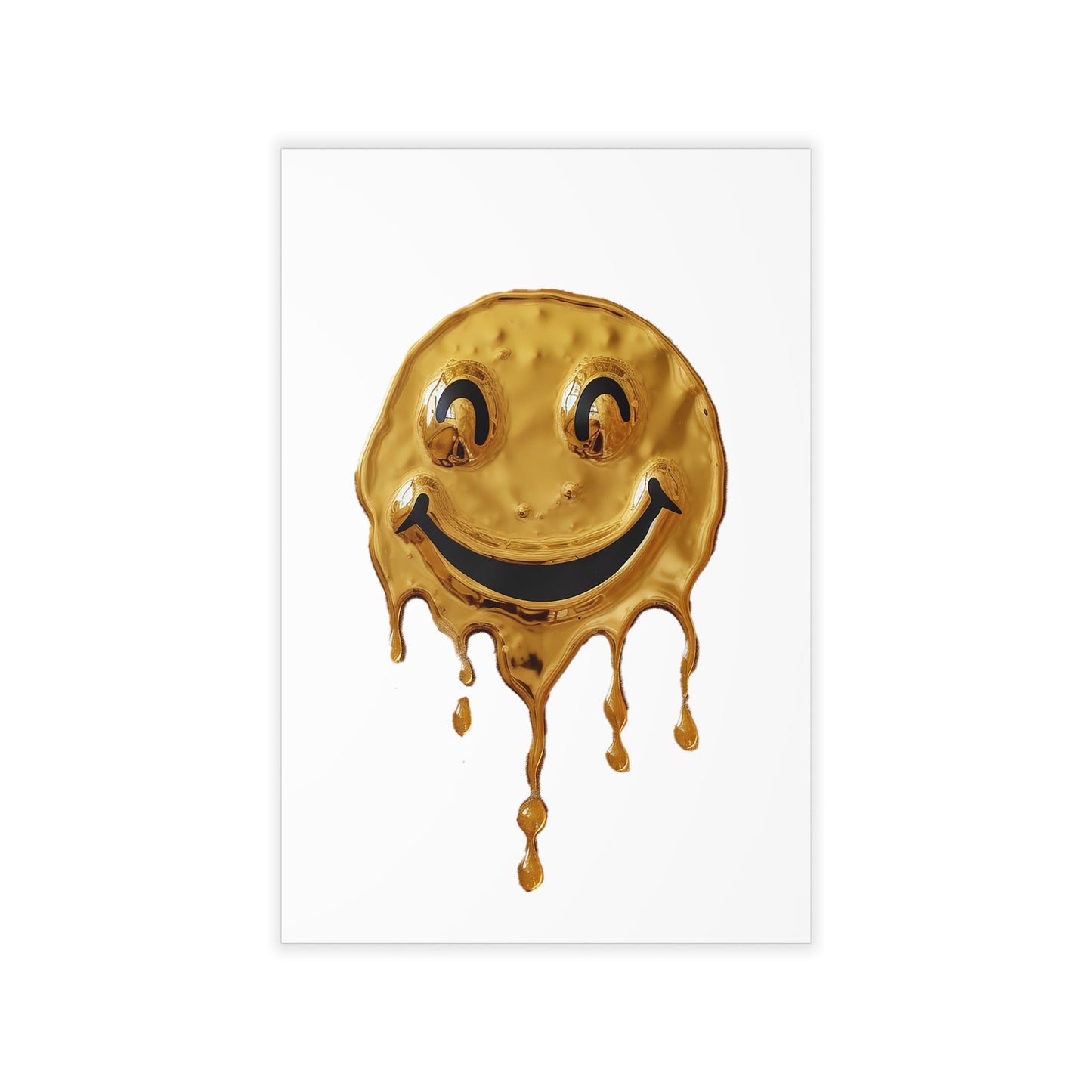 Meltdown Smiley Wall Decal