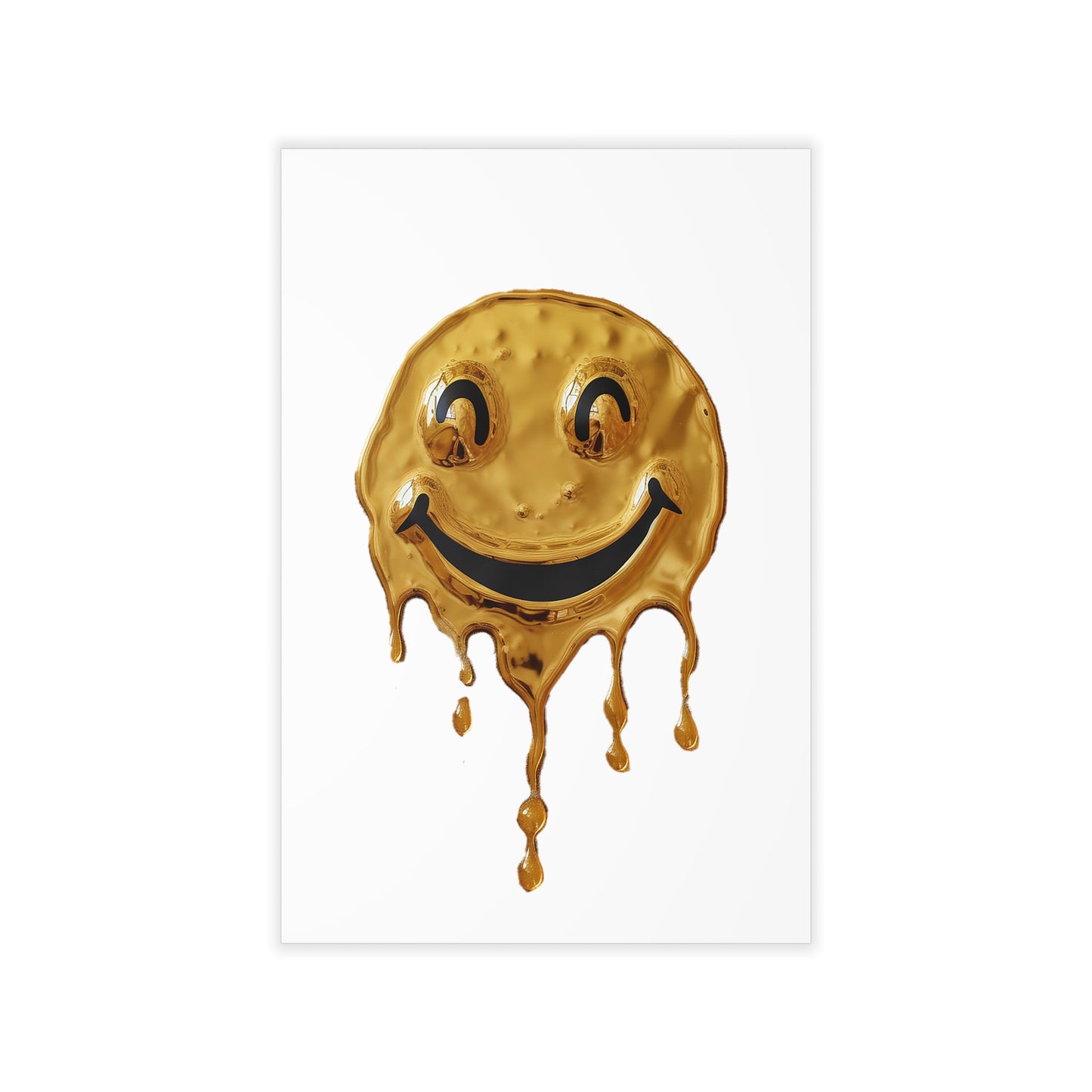 Meltdown Smiley Wall Decal