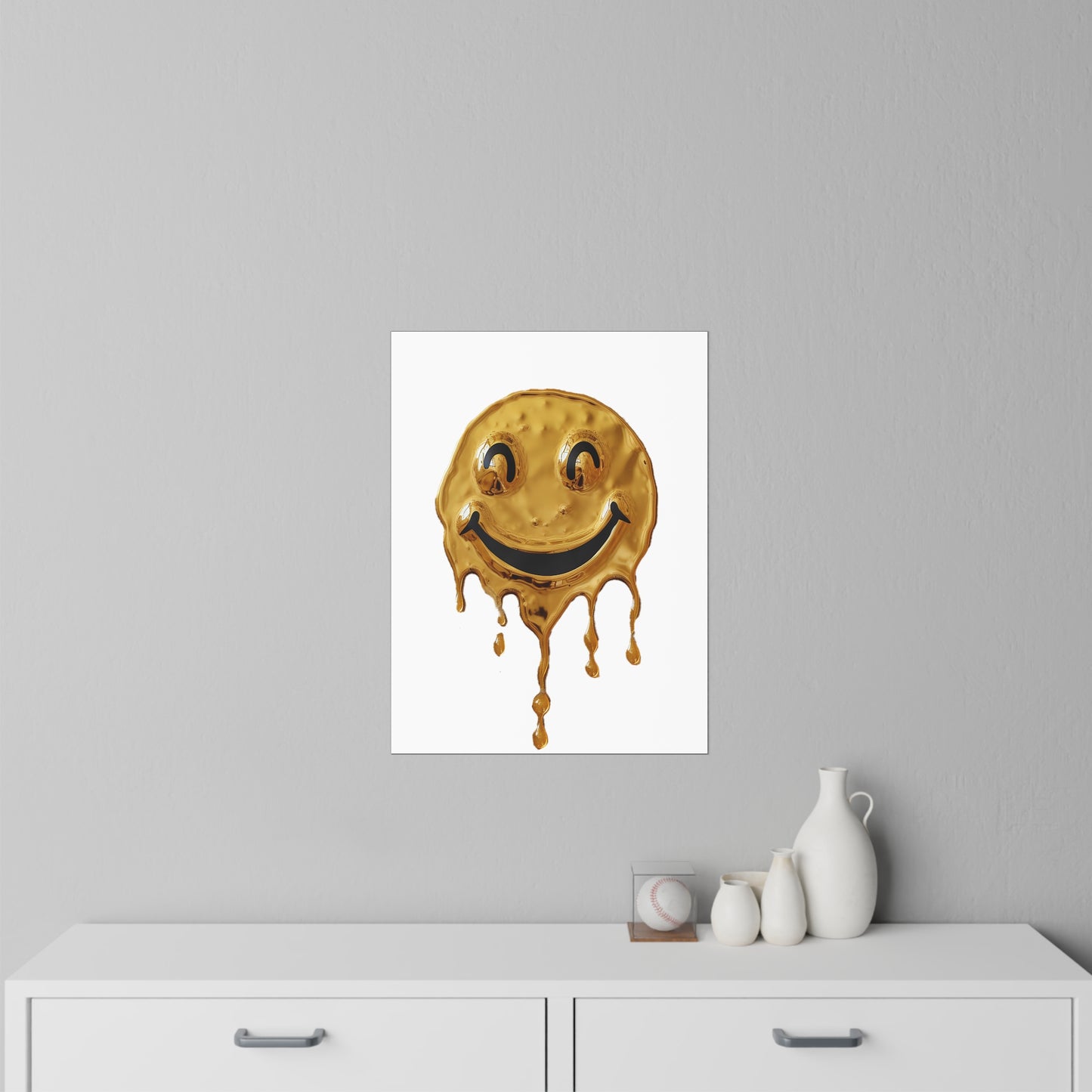 Meltdown Smiley Wall Decal