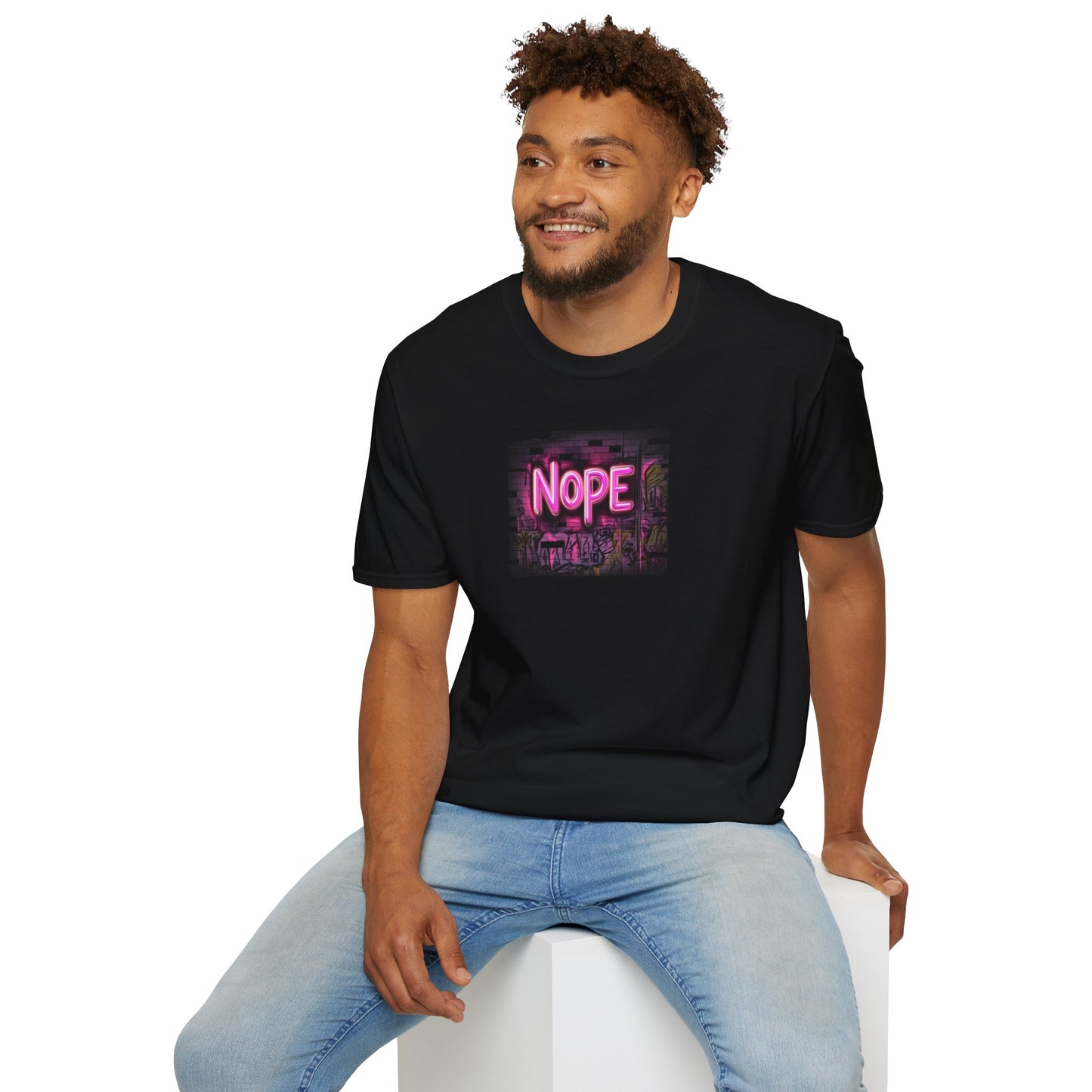 'Neon NOPE' Tee