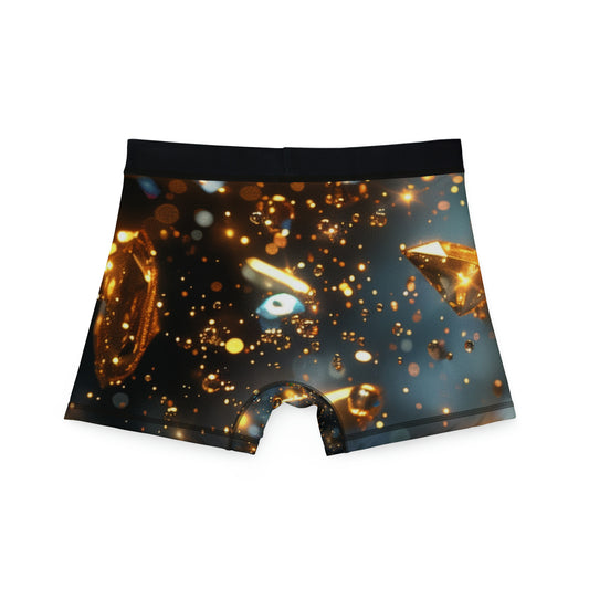 Luxe Gold Rain Men's Boxers