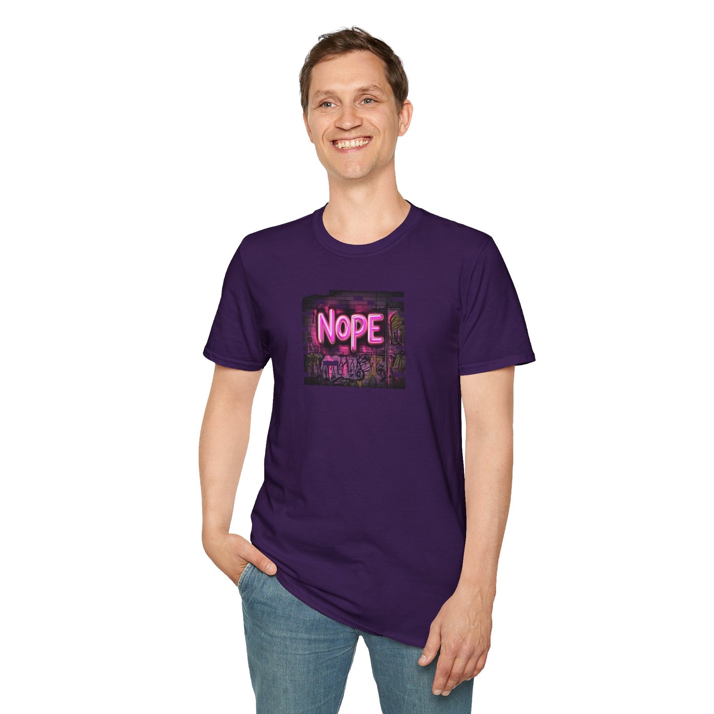 'Neon NOPE' Tee