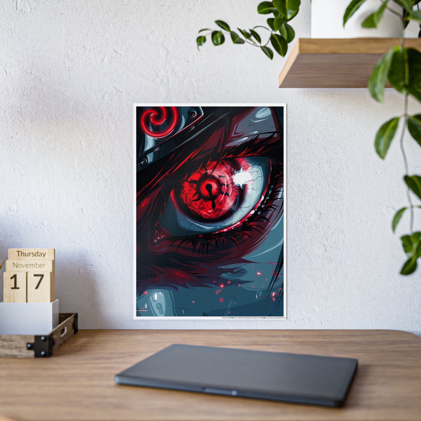 Evil Ninja Eye Gloss Poster