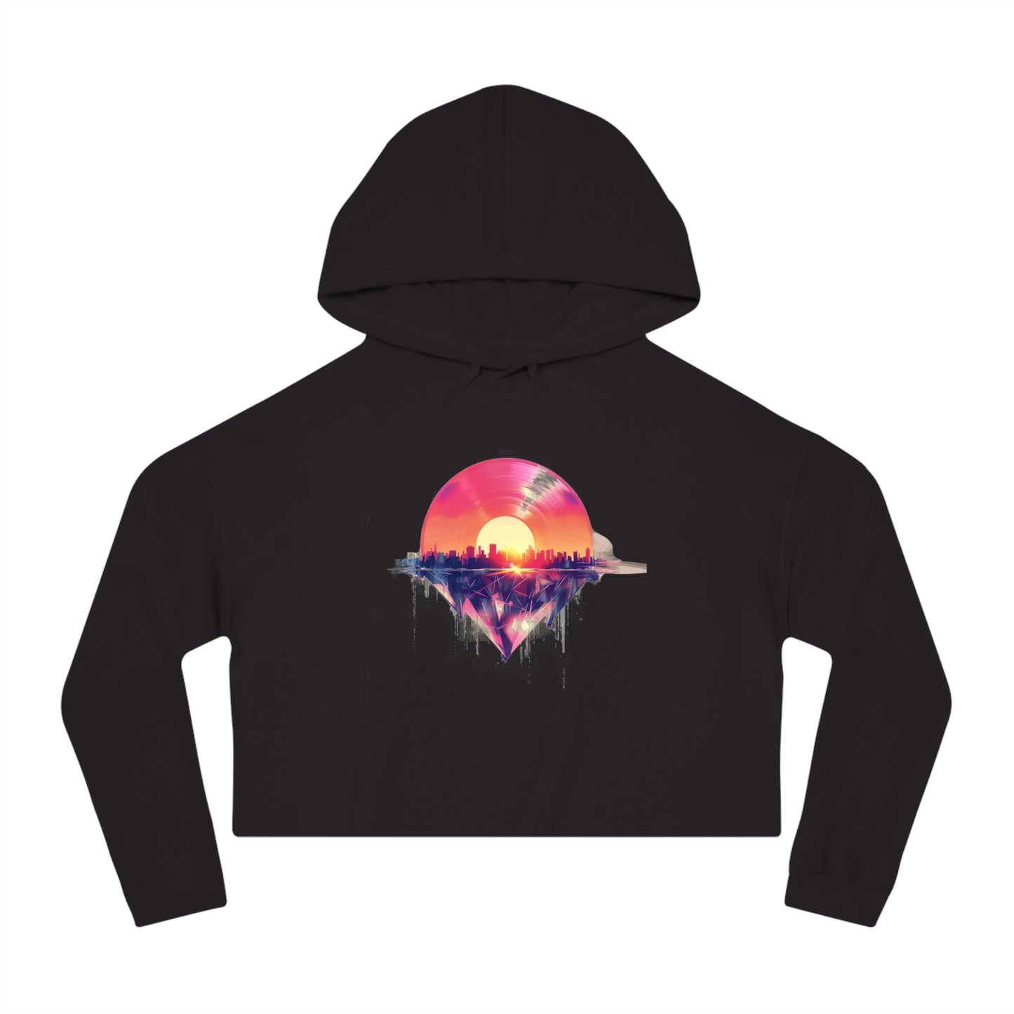 City Beats Women’s Cropped Hoodie