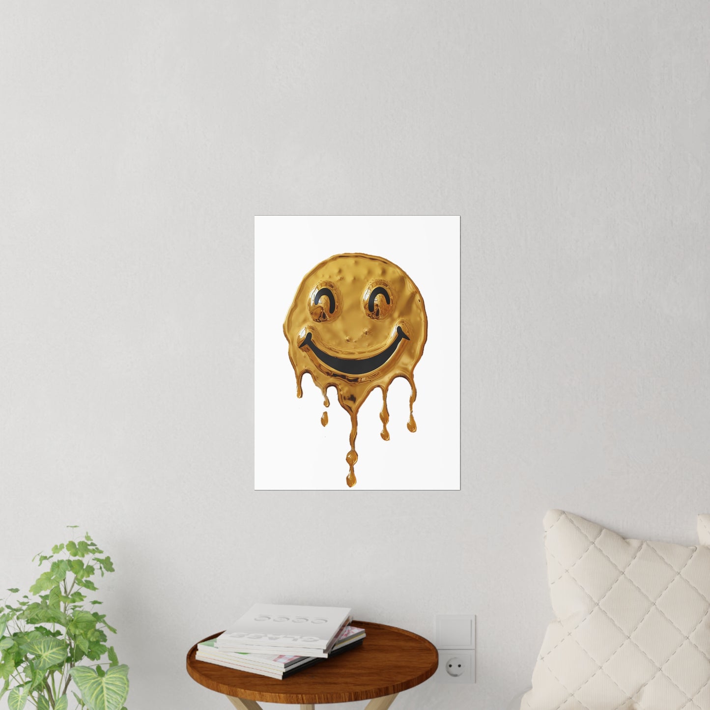 Meltdown Smiley Wall Decal