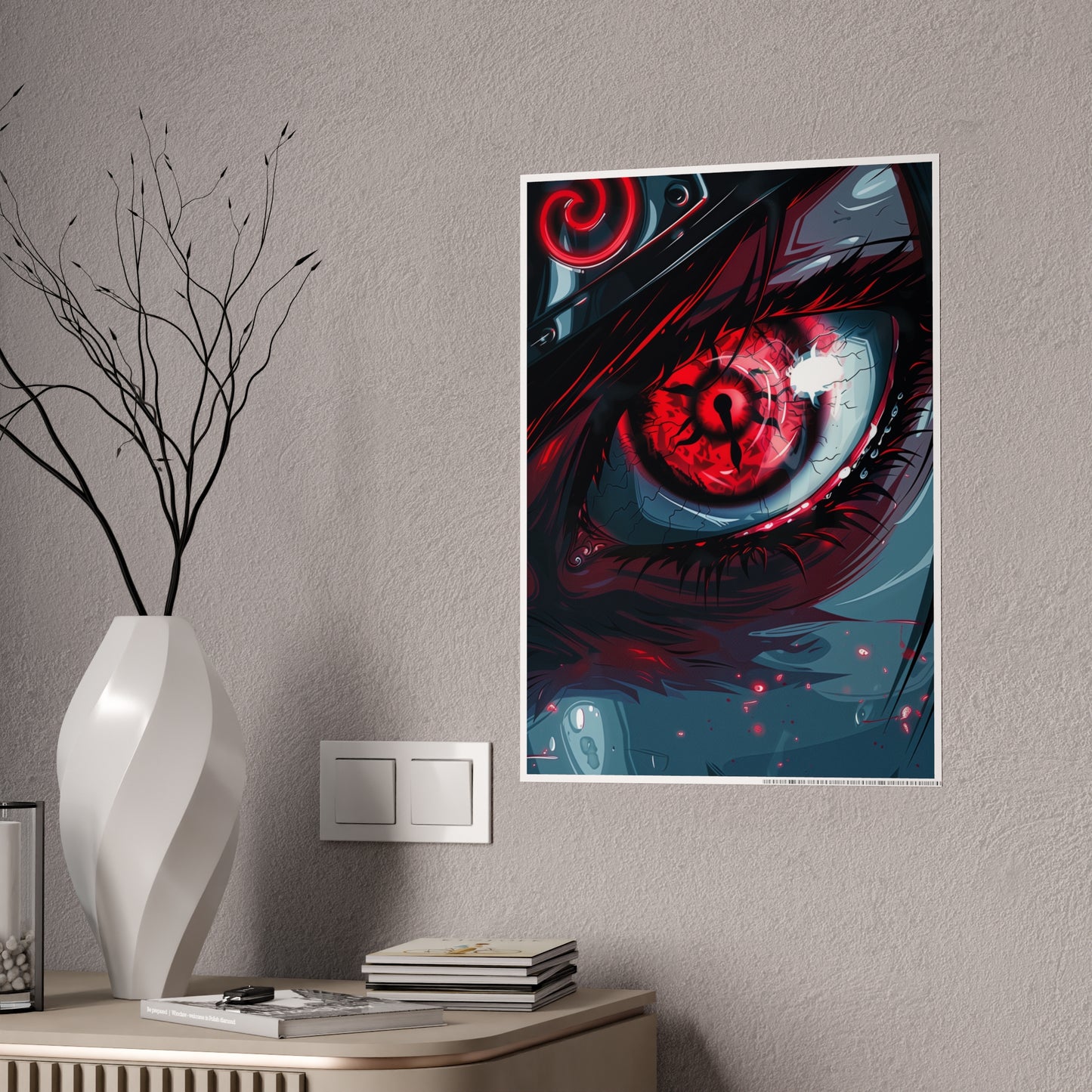 Evil Ninja Eye Gloss Poster