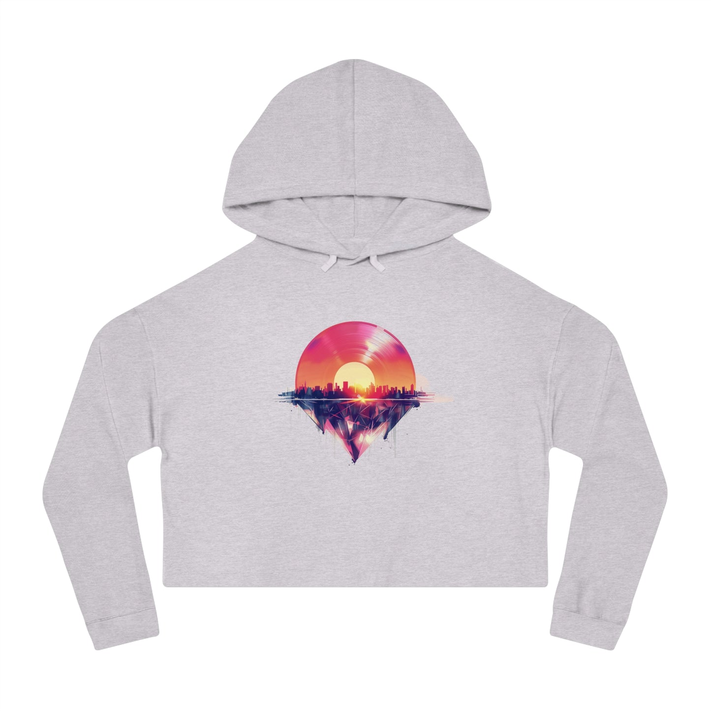City Beats Women’s Cropped Hoodie
