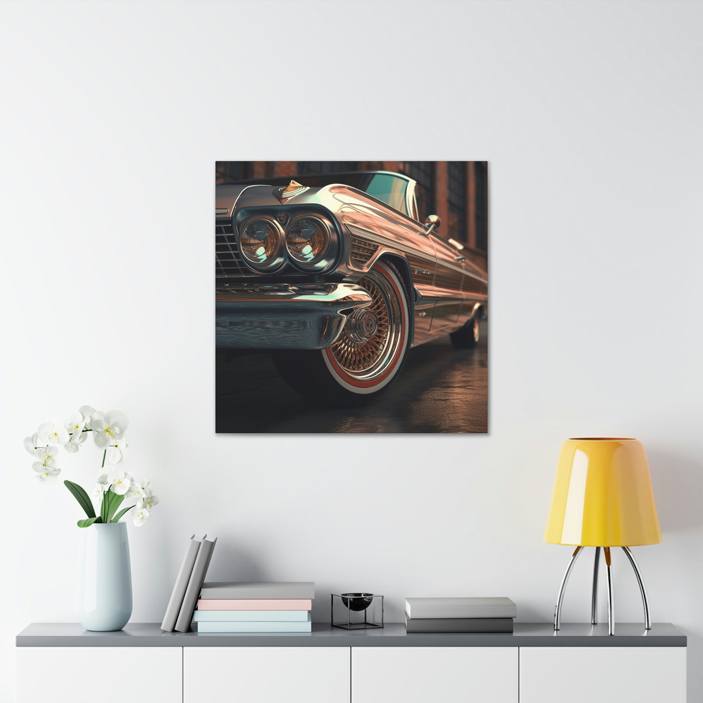 Gold Lowrider (Canvas)