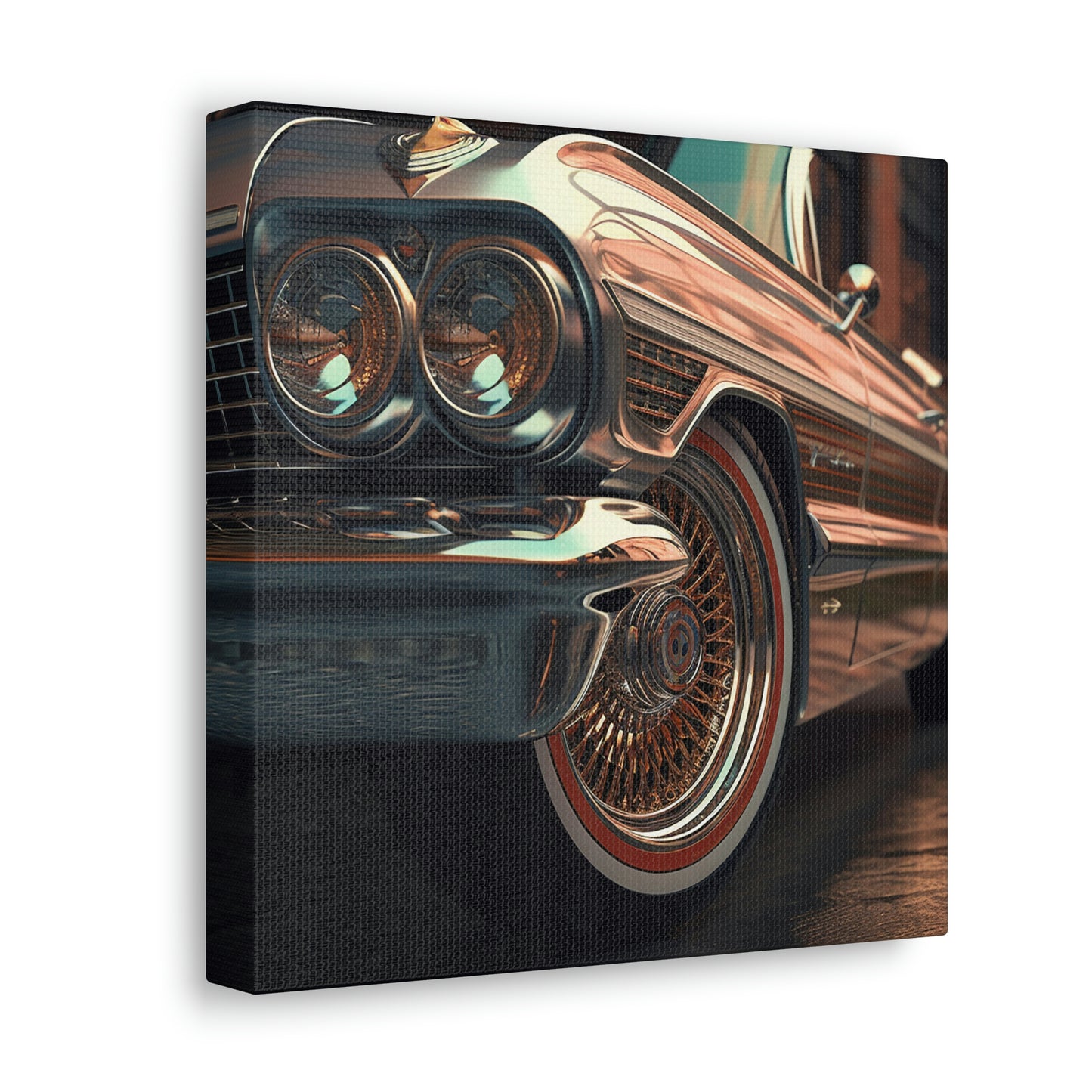 Gold Lowrider (Canvas)