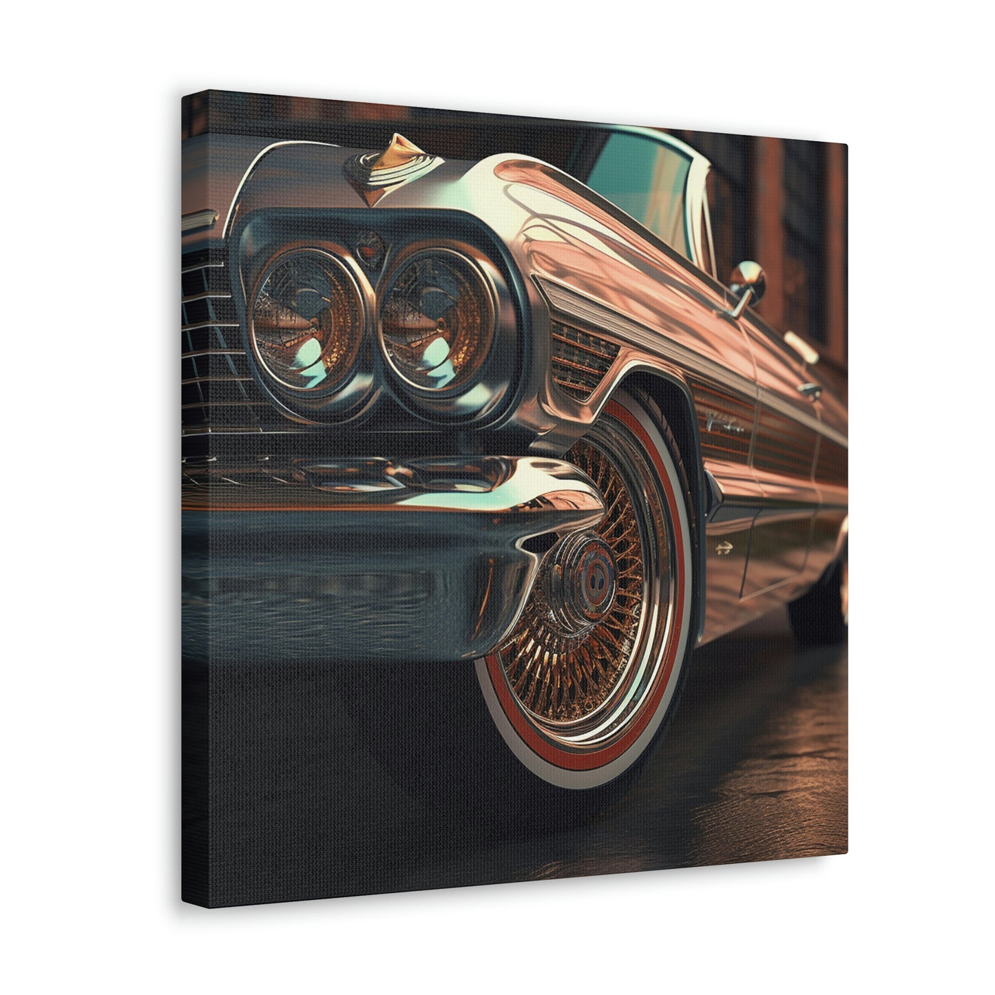 Gold Lowrider (Canvas)