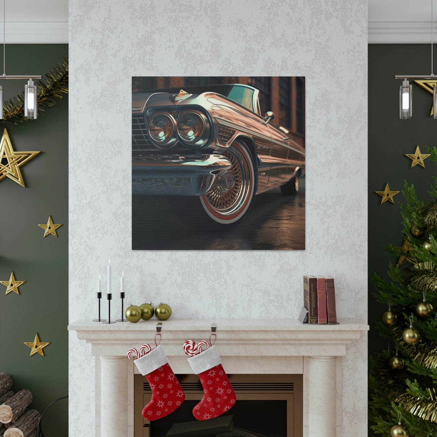 Gold Lowrider (Canvas)