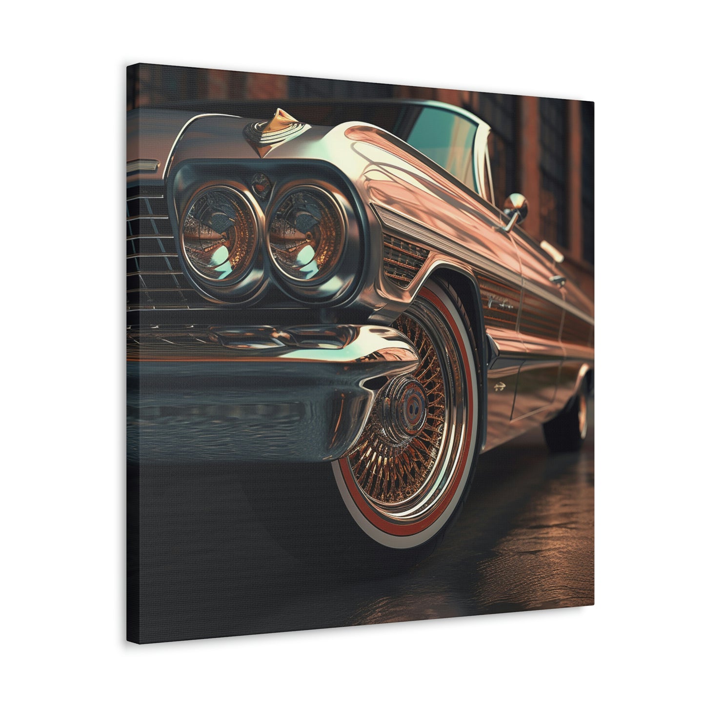 Gold Lowrider (Canvas)