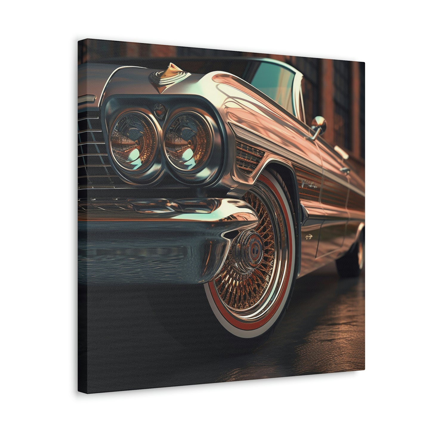 Gold Lowrider (Canvas)