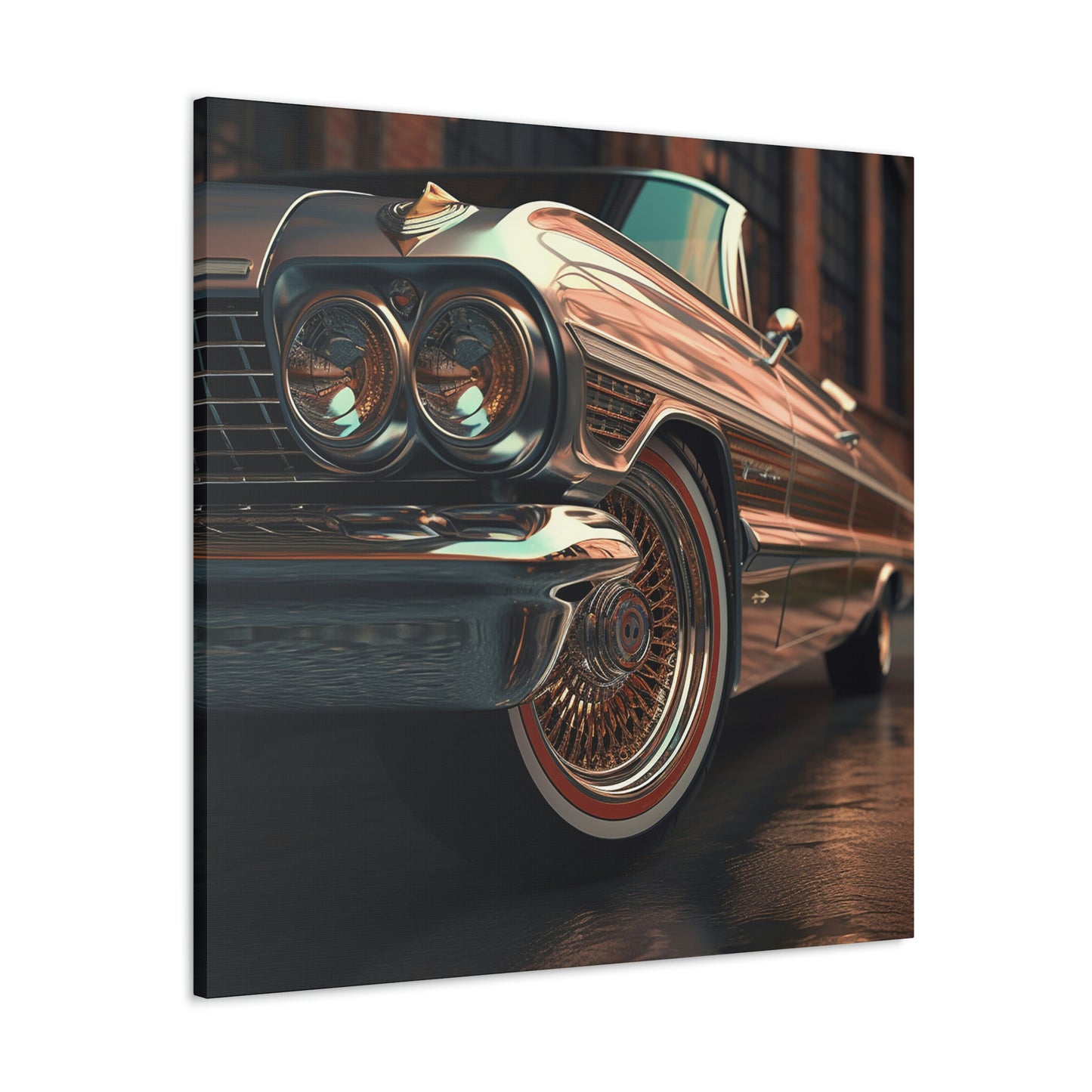 Gold Lowrider (Canvas)