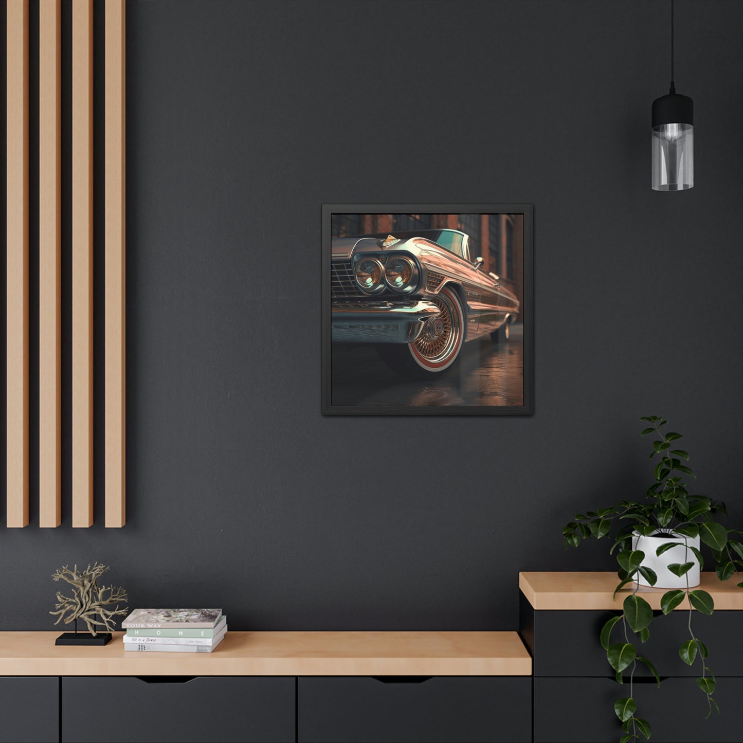 Gold Lowrider (Framed)