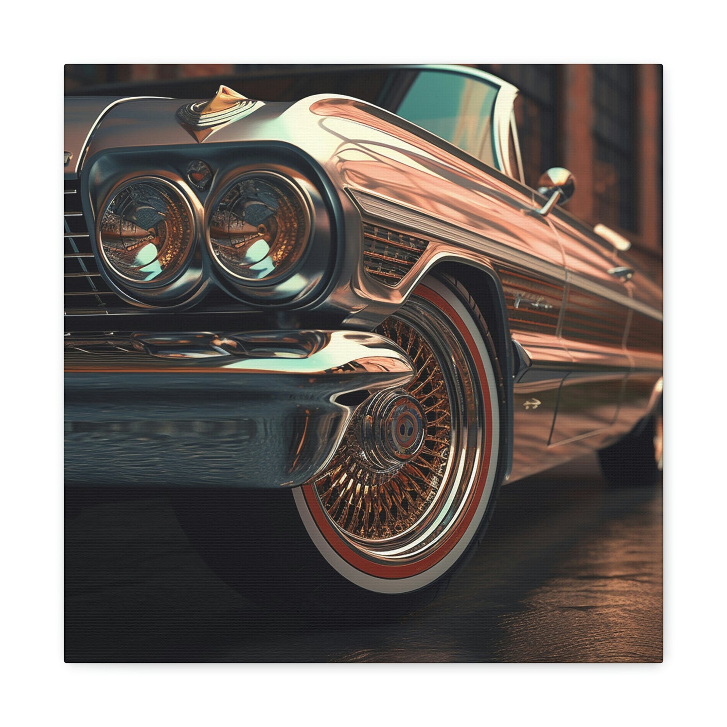 Gold Lowrider (Canvas)