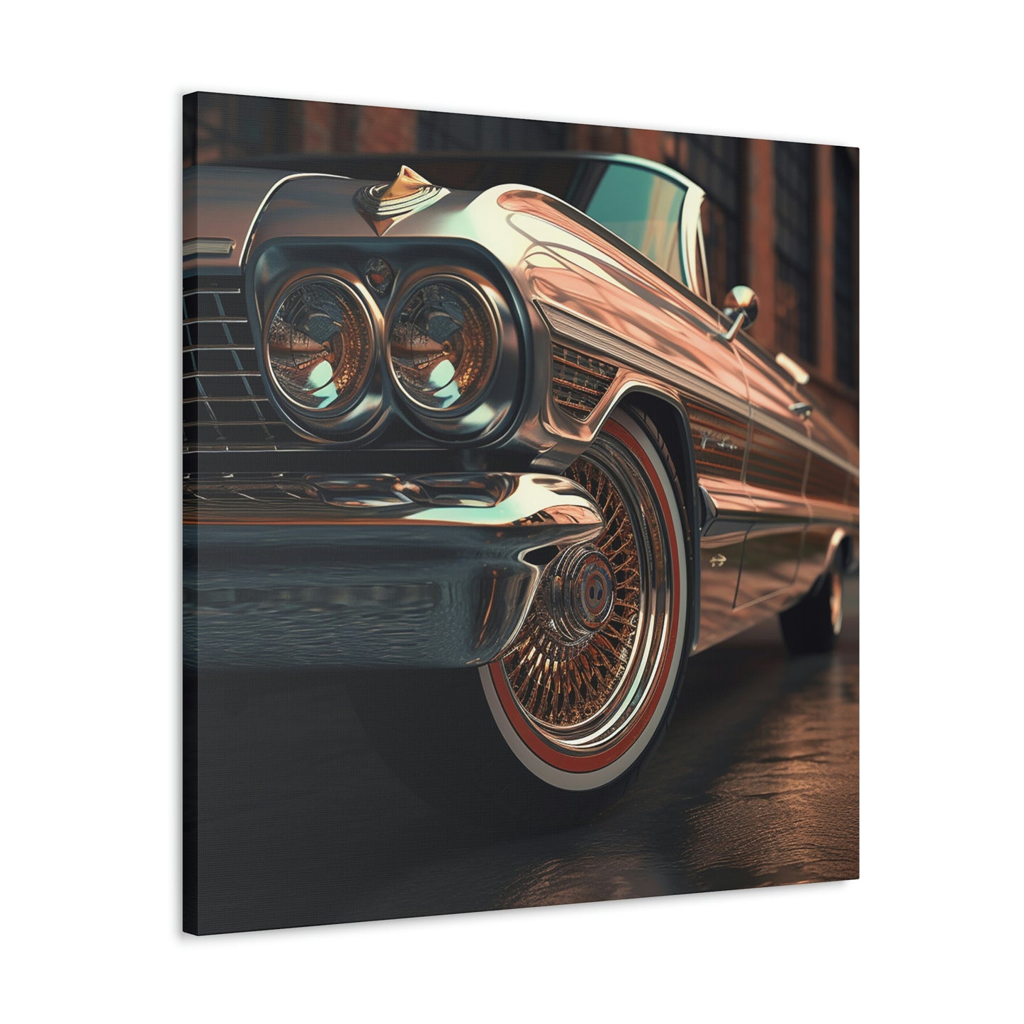 Gold Lowrider (Canvas)