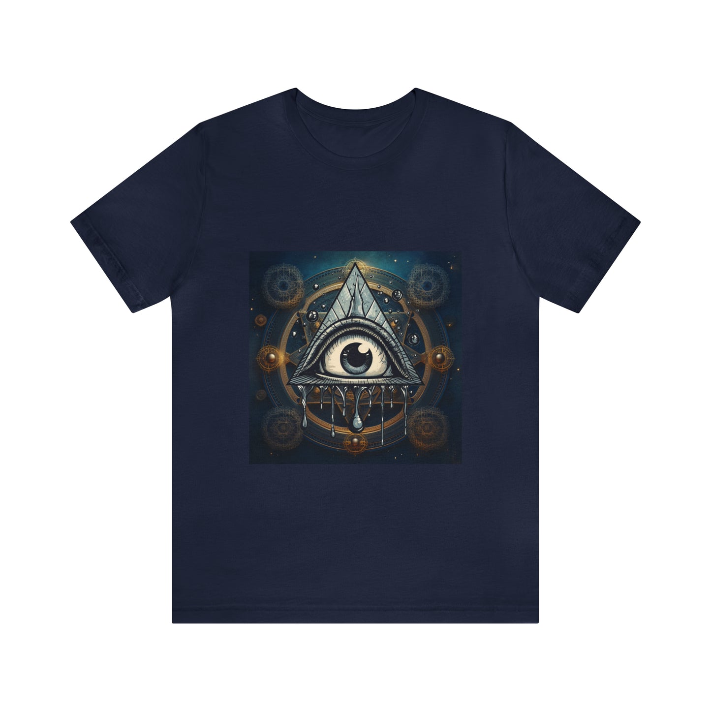 "Enigmatic Geometry" Unisex Jersey Short Sleeve Tee