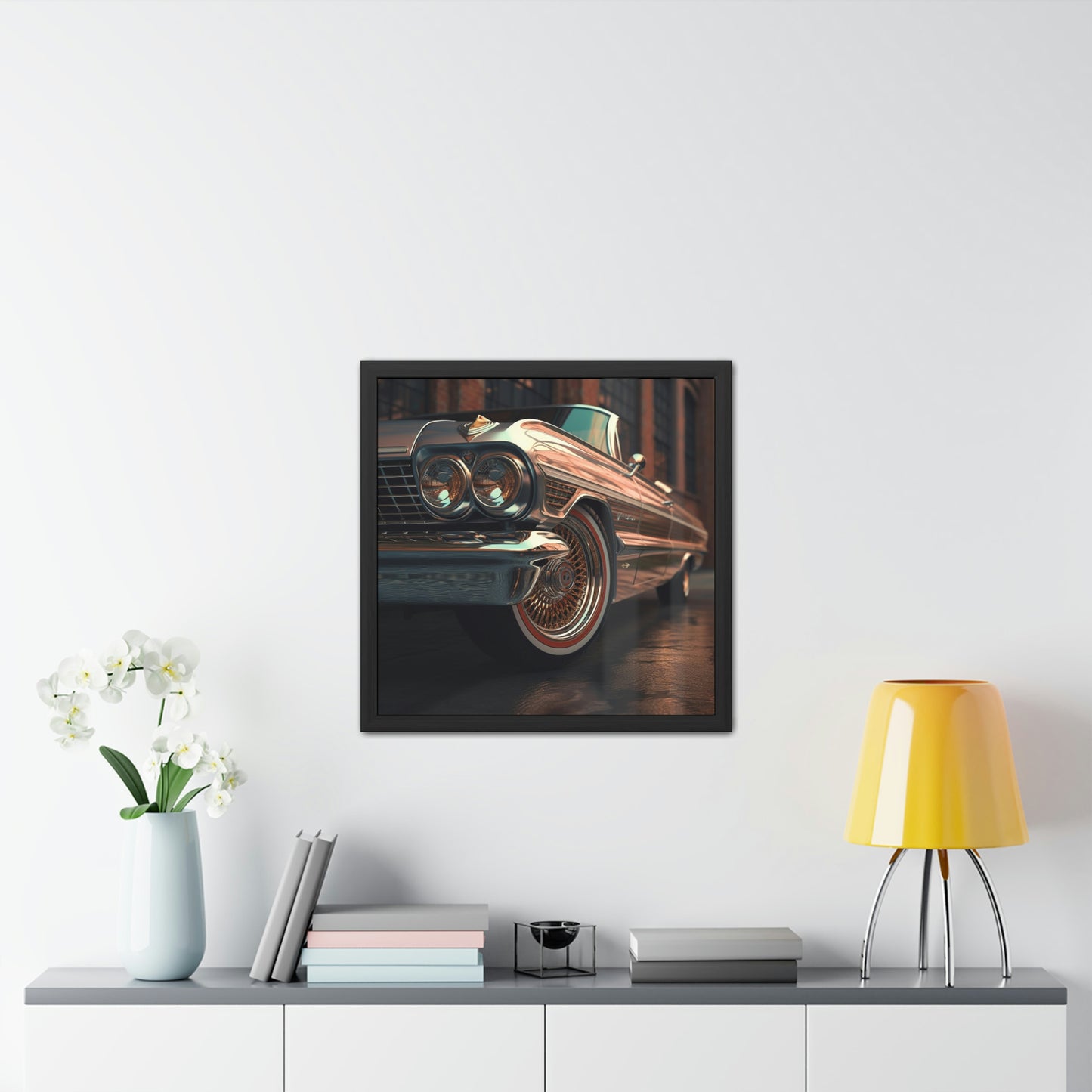 Gold Lowrider (Framed)