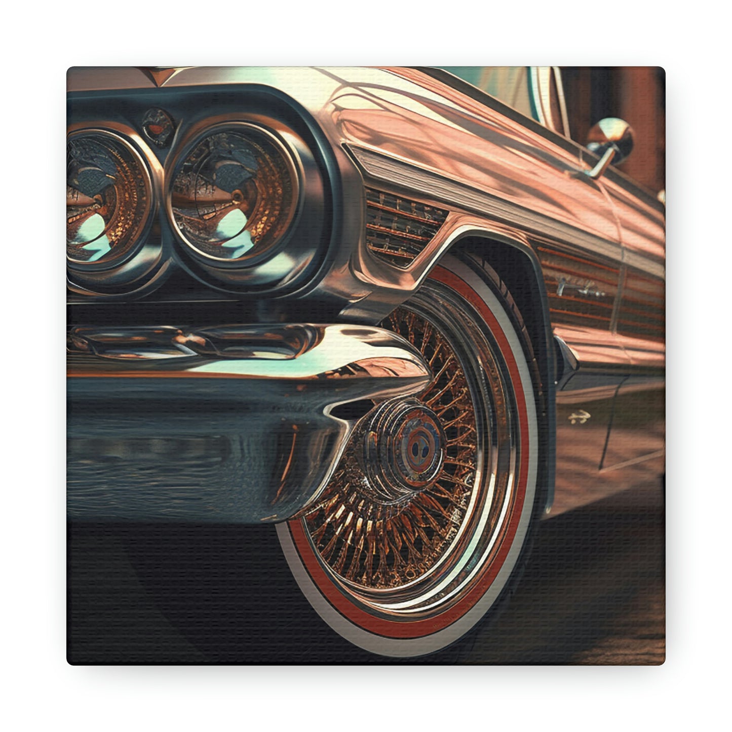 Gold Lowrider (Canvas)