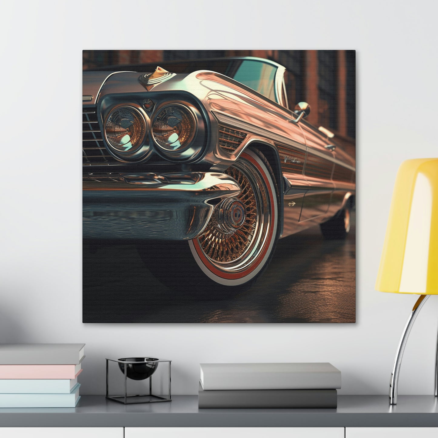 Gold Lowrider (Canvas)