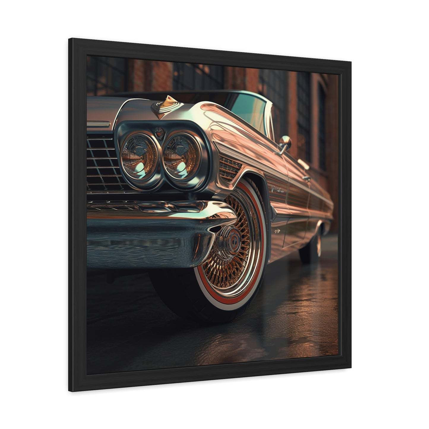 Gold Lowrider (Framed)