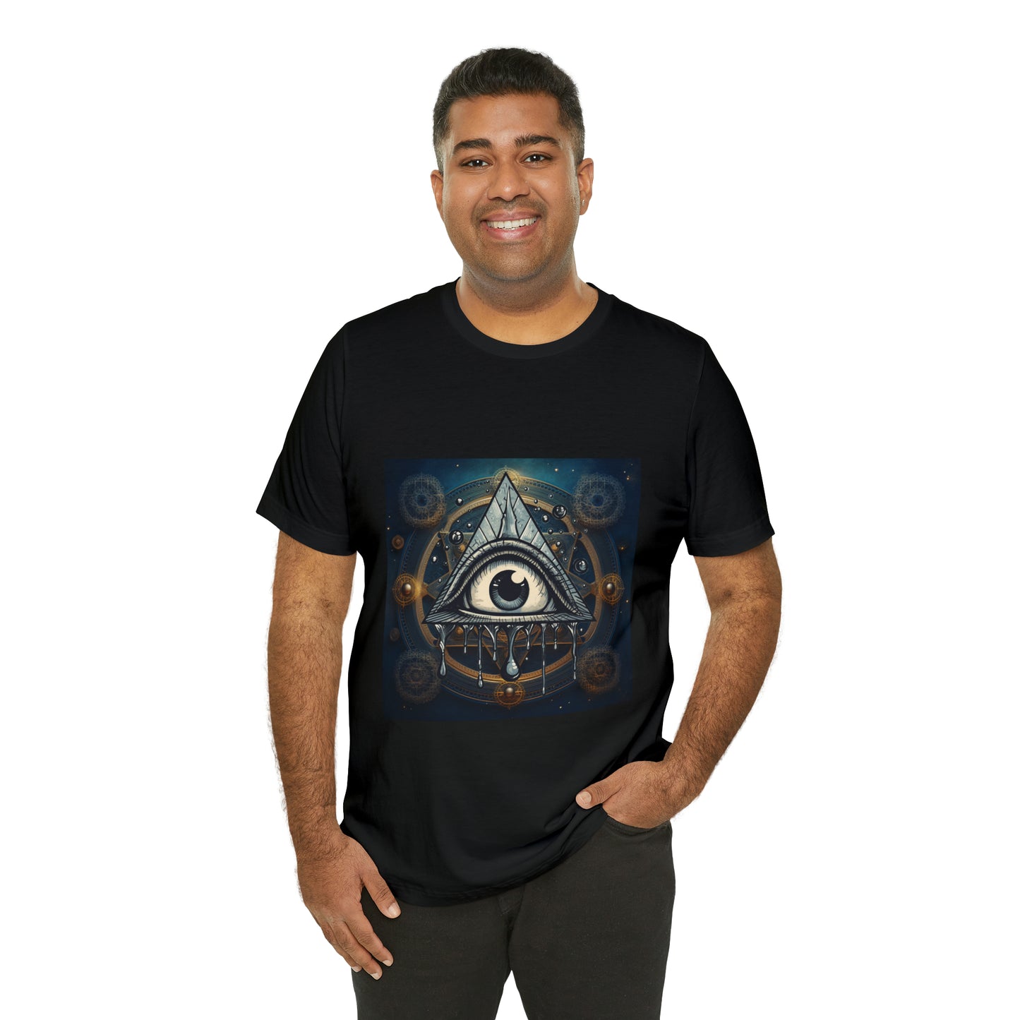 "Enigmatic Geometry" Unisex Jersey Short Sleeve Tee
