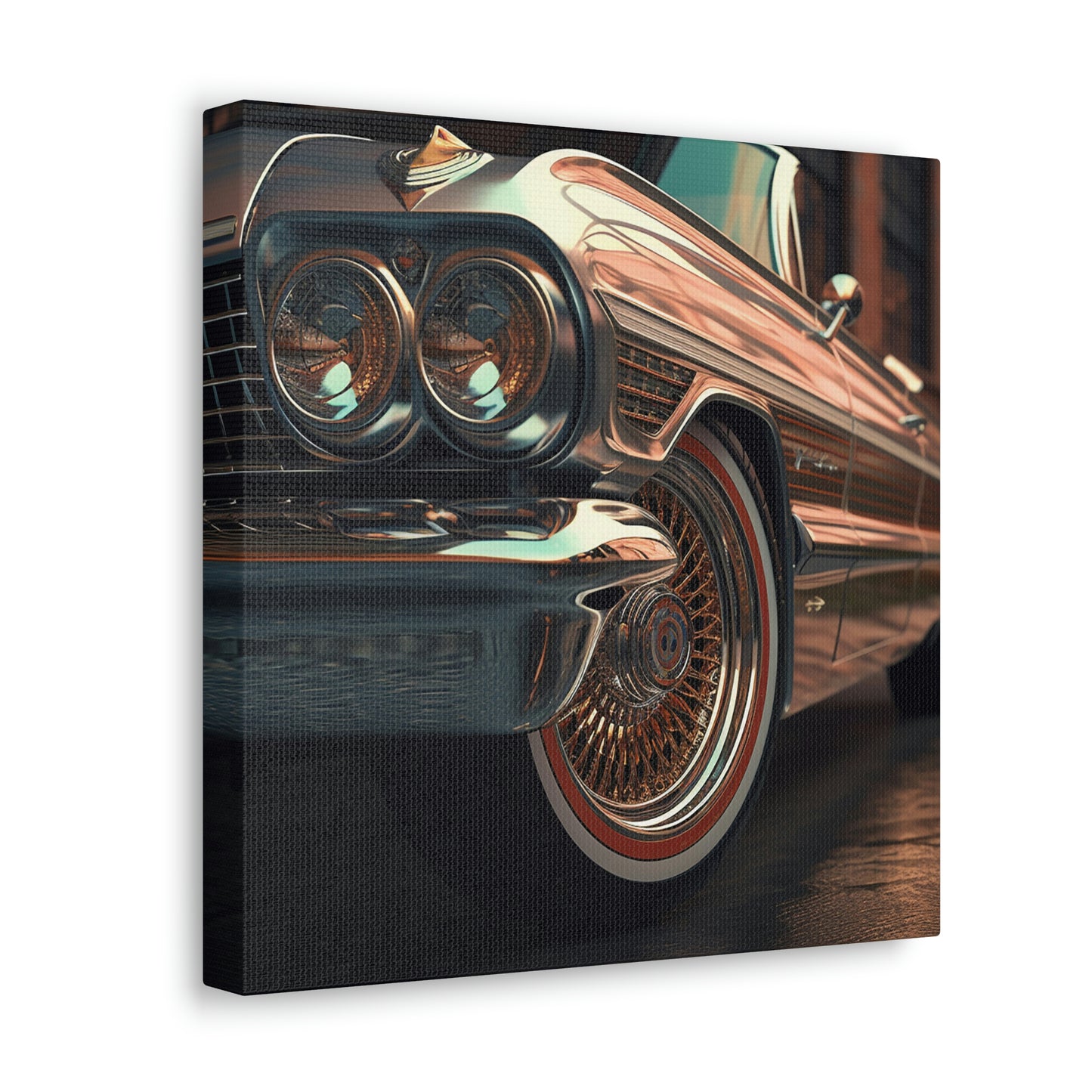 Gold Lowrider (Canvas)