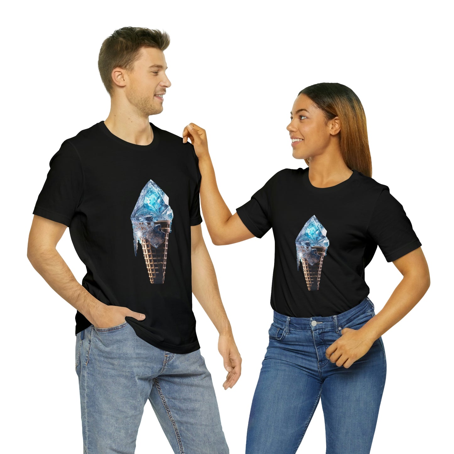 "Diamond Cone" Graphic Tee