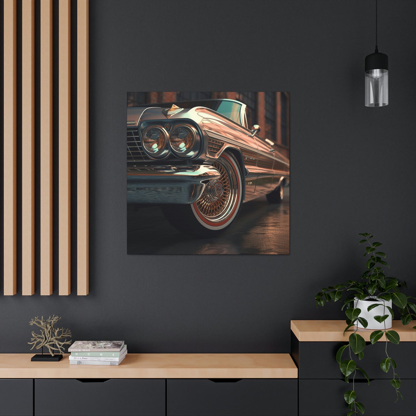 Gold Lowrider (Canvas)