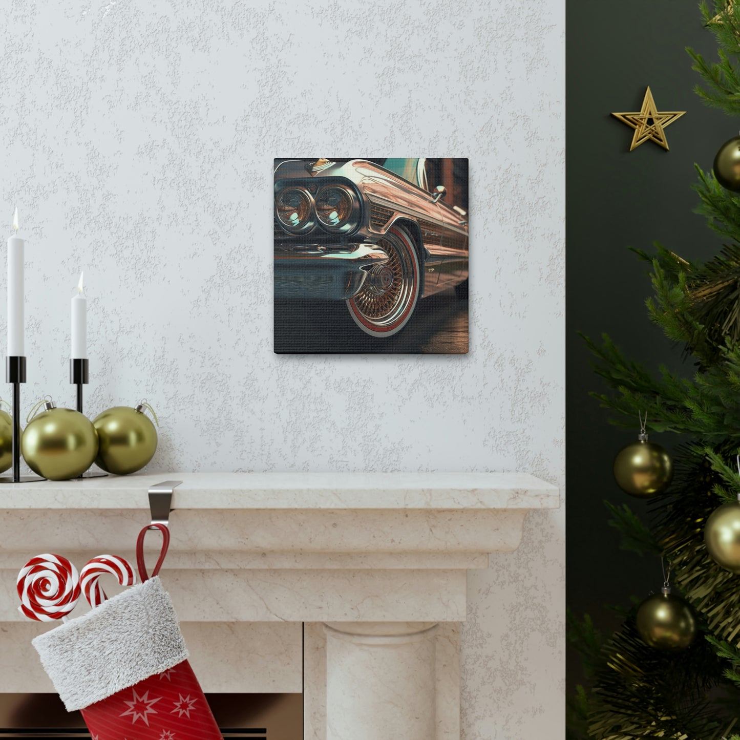 Gold Lowrider (Canvas)