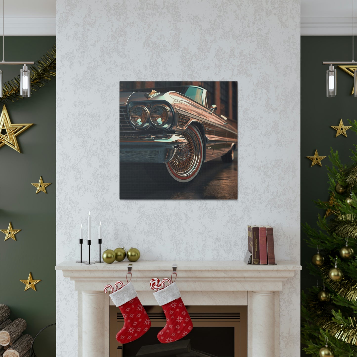 Gold Lowrider (Canvas)