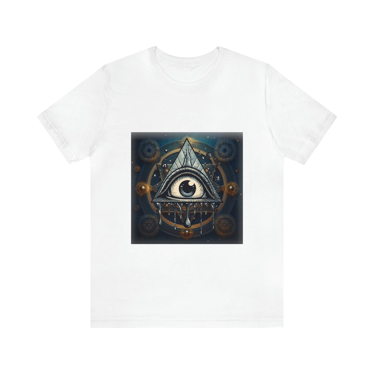 "Enigmatic Geometry" Unisex Jersey Short Sleeve Tee